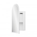 Curved Arch LED Mirror Cabinet 450 * 900
